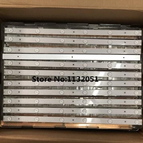 New Kit 11 PCS/set 6LEDs 503mm LED backlight strip for Hisense 50H6C LTDN50K321 LTDN50K321UWTSEU 50CU6000 50_HD500DU-B01 RSAG7.8