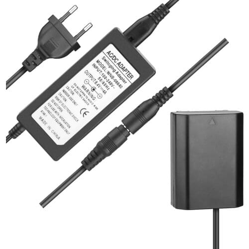 NP-FZ100 NPFZ100 full decoding fake battery AC adapter power supply for Sony ILCE-9 Alpha A9 A7RM3 A7RIII A7M3 camera