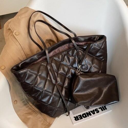 Solid Color Womens PU Leather Handbag Luxury Handbags Women Bags Designer Large Capacity Tote Bags for Women 2020 Shoulder Bag