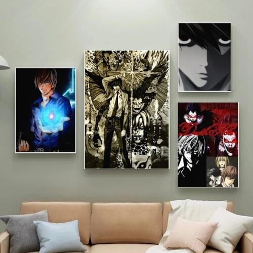 Wall Art Poster Japanese Anime DEATH NOTE Ryuk HD Prints Modular Pictures Canvas Painting Home Decor For Living Room No Frame