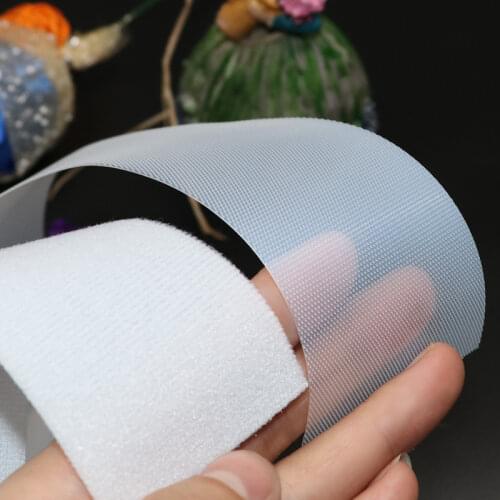 20/25/50mm*1meter Black White Hooks and Loops Super Soft Baby Skin-friendly Diaper DIY Clothing Self Adhesive Fastener Tape