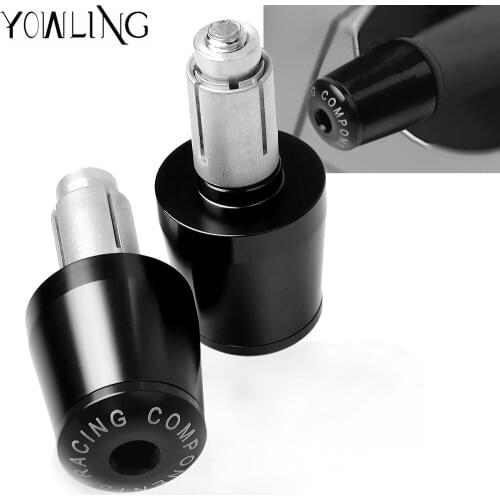 7/8''22mm CNC motorcycle handlebar handle bar grips ends for yamaha tmax 500 t max 530 2012-2017 YZF600R XJR1300 R6 R3 1997-2017