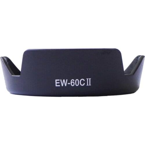 Hot sale Camera Lens Hood EW-60C Lens Hood Bayonet Petal Reversible Lens Hood For Canon EF-S 18-55mm F/ 3.5-5.6 IS II 58mm Lens