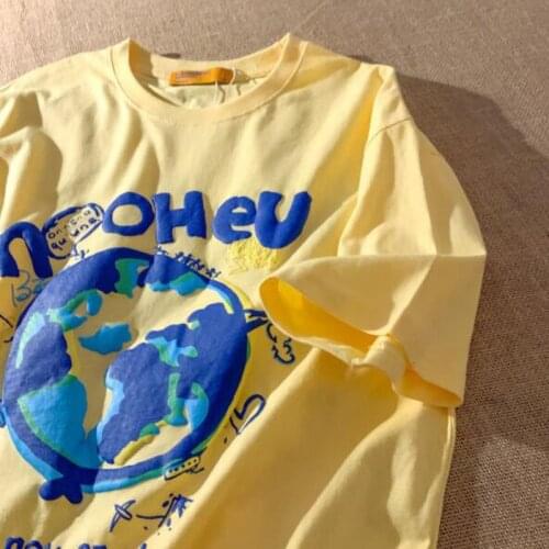 New Fashion Women T-shirts Spring Summer Short Sleeve Round Collar Tee shirt Femme High Quality Women T shirt