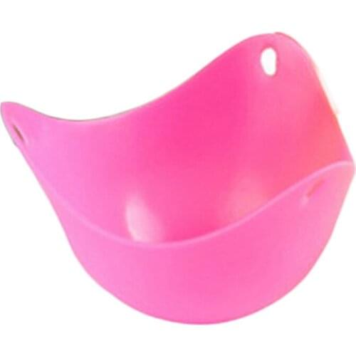 1PCS Silicone Egg Steamer Egg Boiler High Temperature Microwave Baby Food Supplement Tools Steaming Bowl Baking Pan Randomly