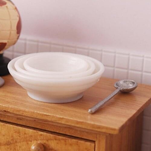 Decoration 2Pcs Trendy Cognitive Ability Dollhouse Miniatures Dish Vivid for Early Educational