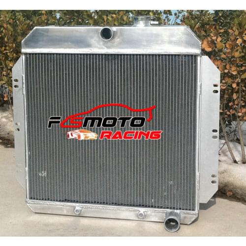 For 1949-1954 Chevy Sedan/Coupe V8 Conversion 53 3 ROW Aluminum Radiator 1950 1951 1952 1953 1954 49 50 51 52 53 54