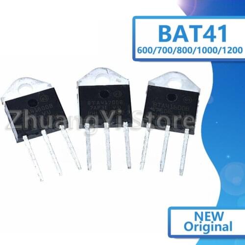 5PCS/LOT BTA41-600B BTA41-700B BTA41-800B BTA41-1000B BTA41-1200B TO-3P BTA new and original IC