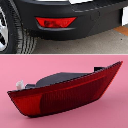 DWCX Car Accessories Left Rear Tail Bumper Lamp Fog Light House fit for Ford Kuga MK2 2013 2014 2015 2016 2017 2018