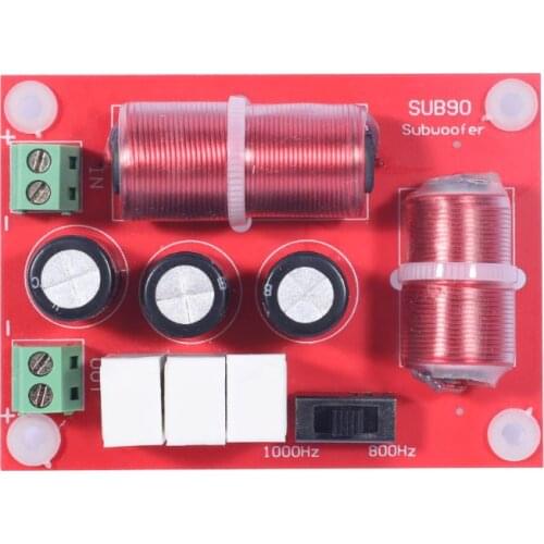 C1FB 120W Single Bass Woofer Subwoofer Hi-Fi Speaker Passive Frequency Divider SUB90