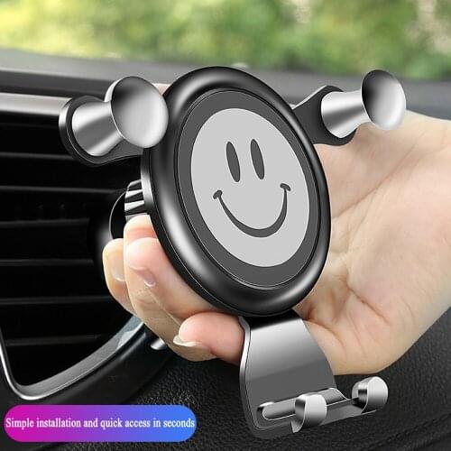 Car air-conditioning air outlet mobile phone holder multi-function general navigation clip-on creative decoration accessories