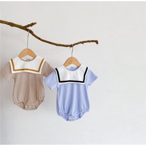 Baby Boy Romper Summer Newborn Infant Baby Rompers Jumpsuit Cotton Baby Playsuit Overalls Girls Romper Toddler Baby Boys Clothes