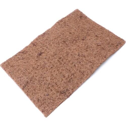 Tortoise Lizard Climbing Pet Special Mat Tortoise Coir Coconut Palm Pad Box Landscaping Mats