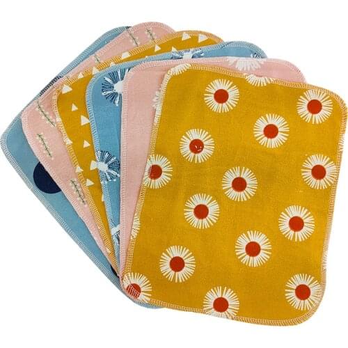 Reusable Unpaper Towels Kitchen Paper Replacement Cleaning Cotton Wipes Bamboo Fiber Kitchen Dish Towel Rolls