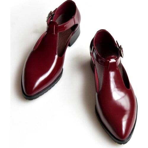 New Mens Sandals Pointed Toe Business Casual Men Shoes Summer Pointed Toe Dress Shoes Man Sandals High Grade Office Work Sandals