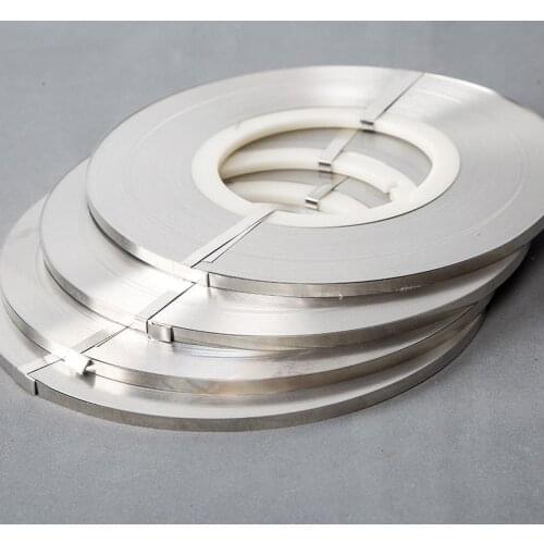 Battery Nickel Strip Nickel Sheet Plated Nickel Steel Belt Strip 0.1 0.12 0.15MM 18650 Li-ion Battery Spot Welding Nickel Strip