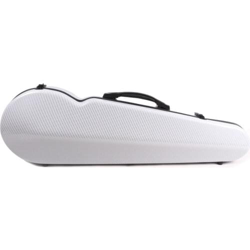 New Full size 4/4 violin case High strength composite nice white 1.7kg