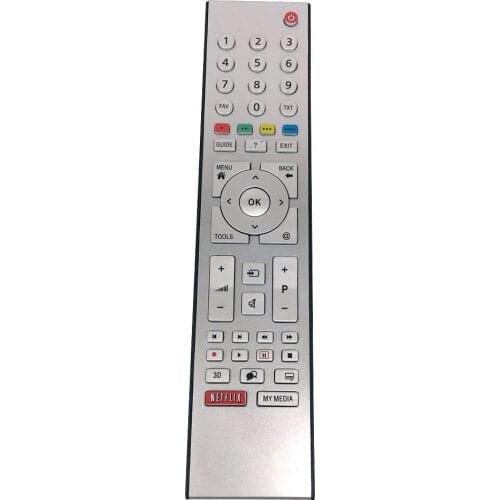 New Replacemant RC3304807/01 For Grundig 3D TV TP7187R-P1 Netflix Remote Control