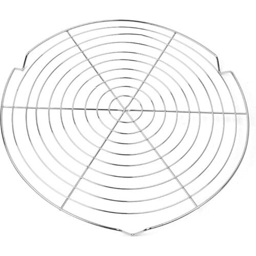 Cooling Rack Stainless Steel Round Nonstick Cake Wire Cooling Grid Wire Tray