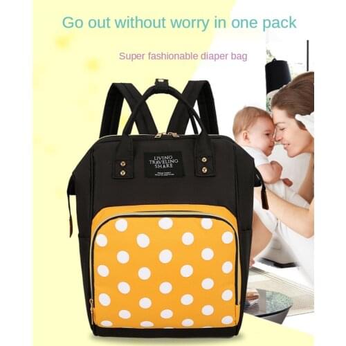 Diaper Bag Backpack Large Capacity Multifunction Nappy Bags Waterproof Baby Bag Travel Maternity Back Pack Diaper Pad Bottle Bag