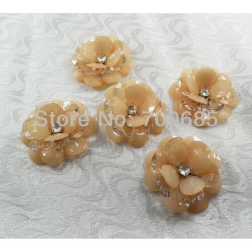 Beaded wedding napkin ring, napkin holder, decoration napkin ring