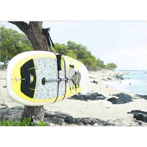 Surfboard paddle strap shoulder strap with mobile phone bag paddle buckle
