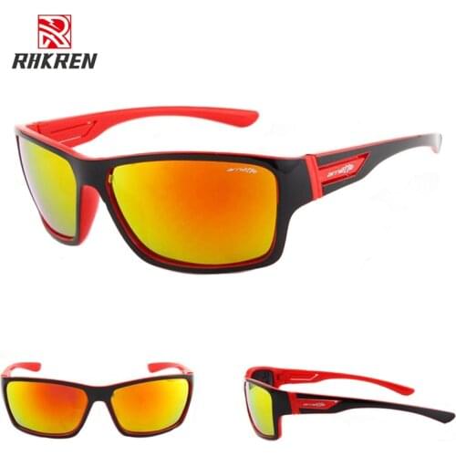 Vintage Brand Design Square Sunglasses Men Oversized Sport Goggles UV400 Protection Mirror Sun Glasses For Men Male