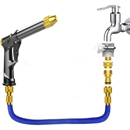 Portable High-pressure Water Gun For Cleaning Car Wash Machine Garden Watering Hose Nozzle Sprinkler Foam Water Gun dropshipping