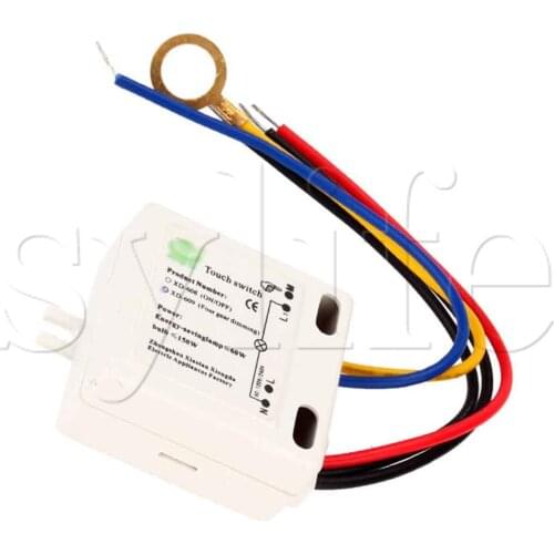 XD-609 4 Mode On/Off Touch Switch Sensor For 220V LED Lamp