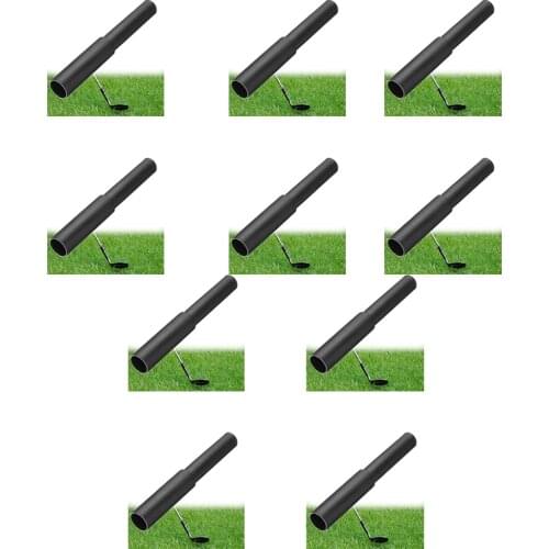10 Pieces Universal Golf Shaft Extensions Wood Shafts Replacement Extend Rods