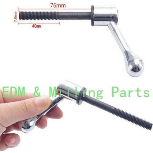 2pcs CNC Parts Milling Machine Table Lock Bolt Head Handle 5/16 Thread For Bridgeport Mill Part