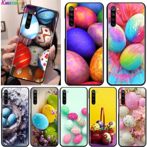 Easter eggs for OPPO Reno 2 Z 2Z 2F 3 4 5 Pro 5G 4Z 4SE 5F ACE F7 A5 A9 2020 Black Phone Case Soft Cover Shell