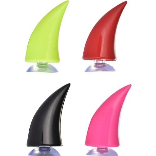 DIY Motorcycle Helmet Horn Decoration Ornaments Sucker Soft Plastic Personal Modification Suction Decor Accessories Universal