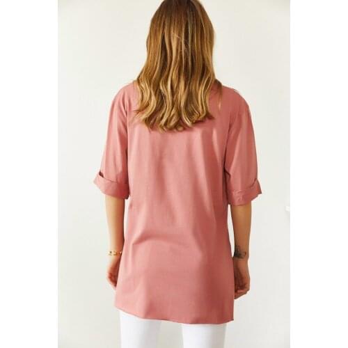 Powder Brooklyn Printed Slit Boyfriend T-Shirt