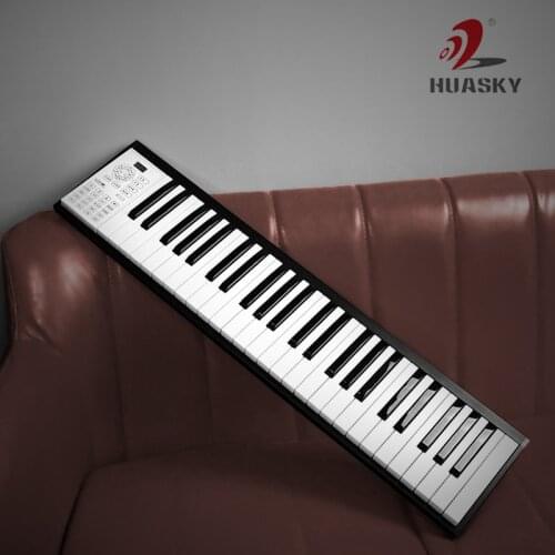 Huasky 49 key musical instrument piano keyboard Portable MIDI electric piano is suitable for beginners