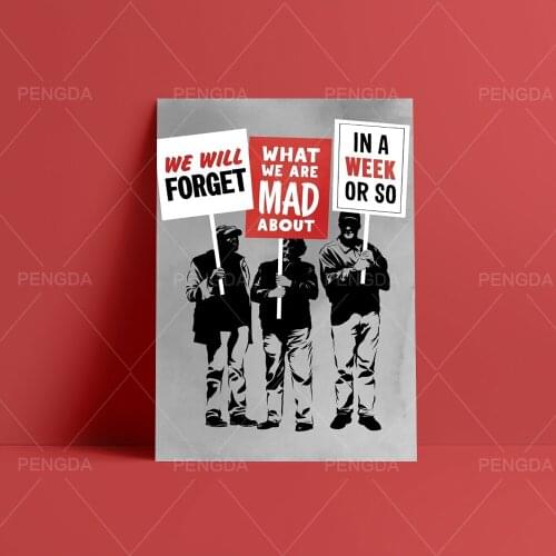 Canvas Painting People Parade Home Decor We Will Forget Picture Modern Printed Modular Poster For Living Room Wall Art No Frame