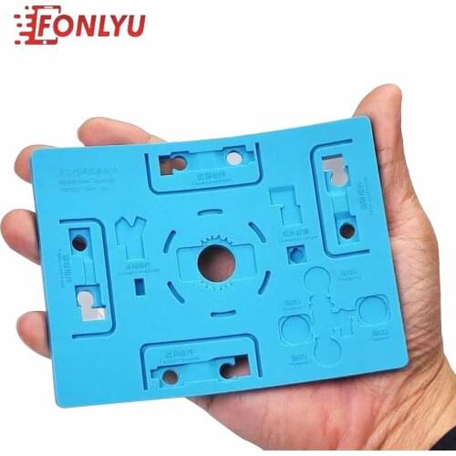 Multifunctional High Temperature Insulation Protect Pad Face ID Dot Matrix CPU Infrared Camera Slot Heat Insulation Rubber Mat
