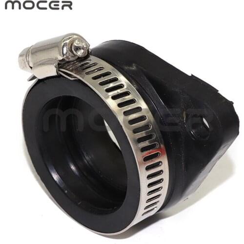 Motorcycle Carburetor Adapter Inlet Intake Pipe Rubber Mat Fit on PWK 28/30mm 32/34mm UTV ATV Pit Dirt Bike