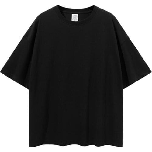 2021 Summer Mens Cotton T-Shirt Men Casual Short Sleeve O-Neck T Shirt Comfortable