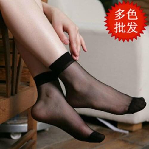 2020 New Cheap Women Socks Sexy Elastic Short Ankle Length Socks Women Multicolor Socks For Women Clothing Accessories