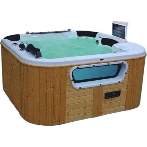 Package mail villa home romantic SPA SPA massage bathtub constant temperature heating surfing the big pool