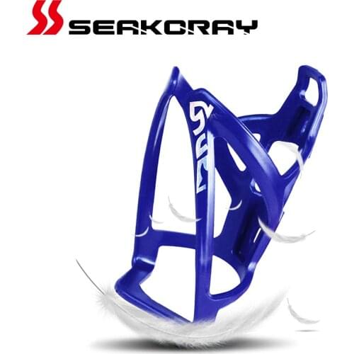 Road Mountain Bicycle Bottle Rack Lightweight PC Plastic Bottle Holder Cage Bike Water Cup Rack Outdoor Cycling Accessories