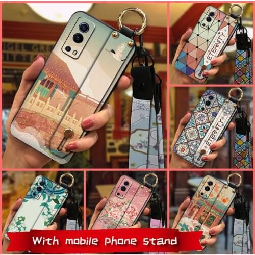 Durable Waterproof Phone Case For VIVO IQOO Z3 5G/Y72 5G TPU Lanyard Cover New Arrival New Soft Case