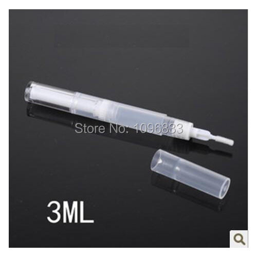 3ML 3G Empty Eyelash Bottle, Empty Revitalash Pen, Empty Mascara Bottles, Mascara Tubes, DIY Cosmetic Lip Gloss Pen, 50pcsLot