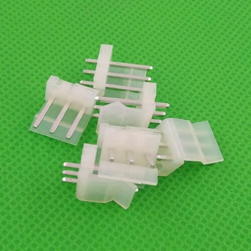 Free shipping 1000pcs male 3.96mm material CH3.96 3pin 3pins ConnectorS Leads pin Header CH3.96-A CH3.96-3A