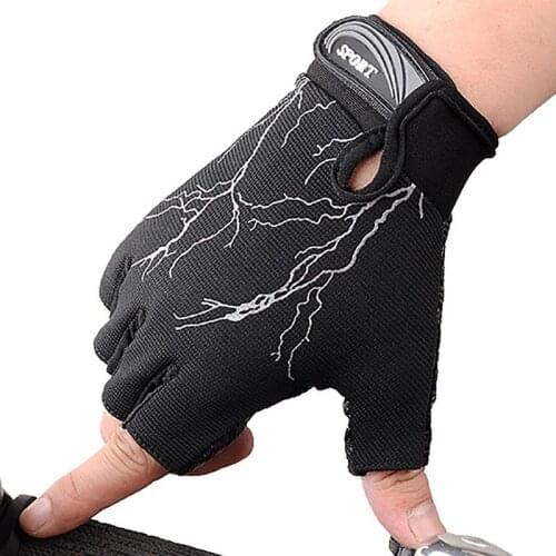 Cycling Gloves Heavyweight Sports Exercise Weight Lifting Gloves Body Building Sport Fitness Gloves Fiting Training