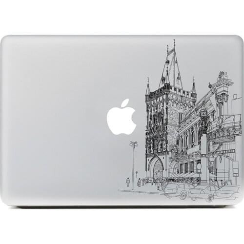Retro Castle Vinyl Decal Sticker for DIY Macbook Pro / Air 11 13 15 Inch Laptop Case Cover Sticker