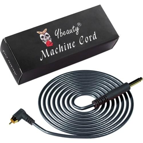 High Quality Tattoo Clip Cord RCA Power Cord 1.8M Soft Silicone Tattoo Cable for Tattoo Machine Tattoo Accessories
