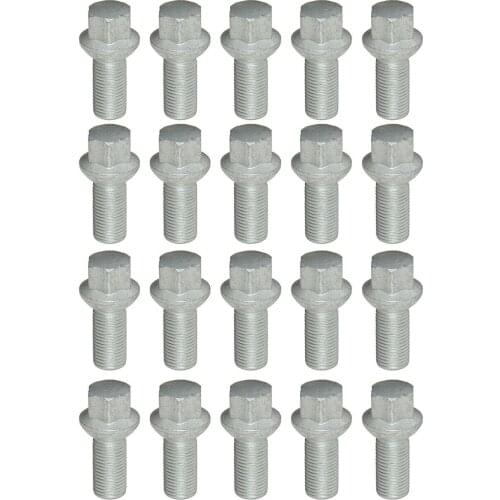 20 PCS Wheel Lug Bolts 1634010370 For Mercedes E350 E550 SL500 SL550 C250 C350