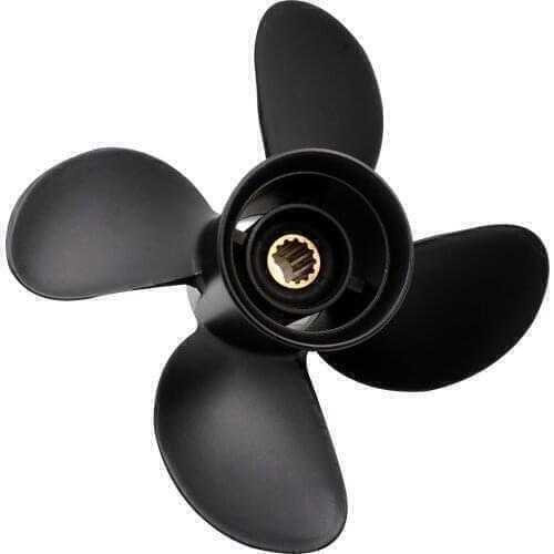 4 blade 10 5/8x12 for Hidea propellers 25-60hp Aluminium propellers 13 teeth spline right hand hidea boat accessories marine